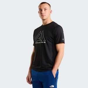 The North Face Męski T-shirt Mountain Athletics 24/7 Tnf Black Rozmiar L male