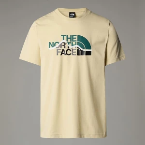 The North Face Męski T-shirt Mountain Line Gravel Rozmiar S male