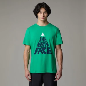 The North Face Męski T-shirt Mountain Play Optic Emerald Rozmiar L male