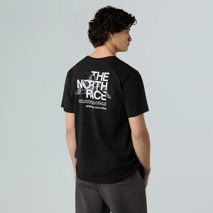 The North Face Męski T-shirt Mountain Sketch Tnf Black Rozmiar XS male