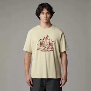 The North Face Męski T-shirt Nature Gravel Rozmiar M male