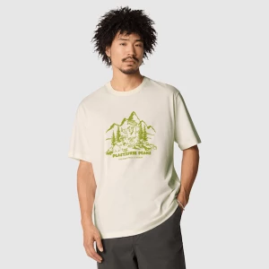 The North Face Męski T-shirt Nature White Dune Rozmiar L male