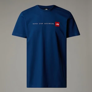 The North Face Męski T-shirt Never Stop Exploring Estate Blue Rozmiar S male