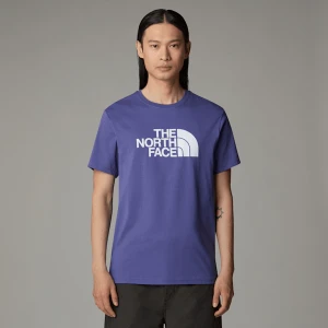 The North Face Męski T-shirt New Peak Cave Blue Rozmiar XS male