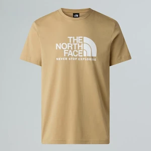 The North Face Męski T-shirt New Peak Khaki Stone Rozmiar L male