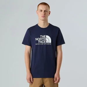 The North Face Męski T-shirt New Peak Summit Navy Rozmiar S male