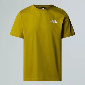 The North Face Męski T-shirt Nse Box Deep Dijon-woodland Green Rozmiar XS male