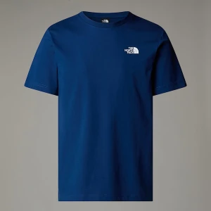 The North Face Męski T-shirt Nse Box Estate Blue-tnf White Rozmiar L male