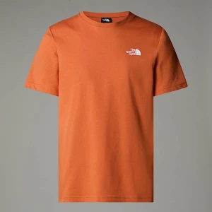 The North Face Męski T-shirt Nse Box Iron Bronze-tnf Black Rozmiar L male