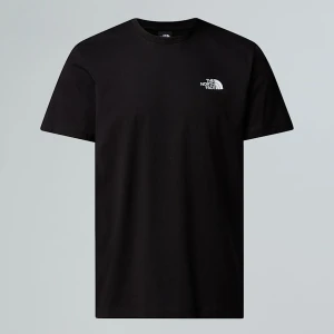 The North Face Męski T-shirt Nse Box Raku Horse Infill Tnf Black-cardinal Red Raku Horse Print Rozmiar M male