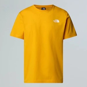 The North Face Męski T-shirt Nse Box Summit Gold-tnf Black Rozmiar XS male