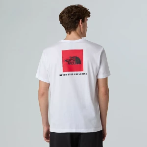 The North Face Męski T-shirt Nse Box Tnf White Rozmiar M male