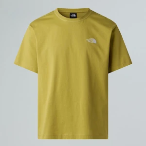 The North Face Męski T-shirt O Luźnym Kroju Essential Dark Pistachio Rozmiar XS male