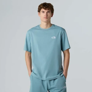 The North Face Męski T-shirt O Luźnym Kroju Essential Shallow Blue Rozmiar M male