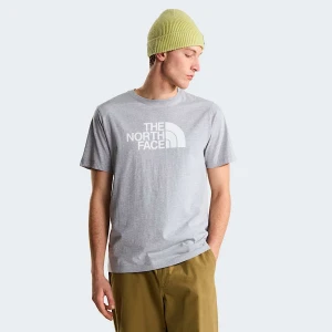 The North Face Męski T-shirt O Regularnym Kroju Evolution Half Dome Tnf Pale Grey Heather-tnf White Rozmiar M male