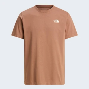 The North Face Męski T-shirt O Regularnym Kroju Gear Up Latte Rozmiar L male