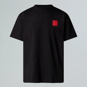 The North Face Męski T-shirt O Wysokiej Gramaturze Mountain Jacket 40th Anniversary Tnf Black Rozmiar XS male