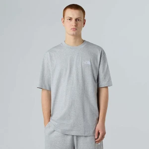 The North Face Męski T-shirt Oversize Essential Tnf Light Grey Heather Rozmiar XXL male