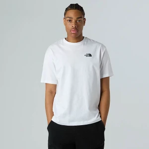 The North Face Męski T-shirt Oversize Essential Tnf White Rozmiar L male