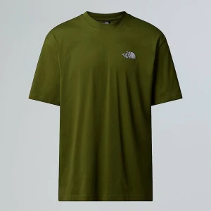 The North Face Męski T-shirt Oversize Essential Woodland Green Rozmiar M male
