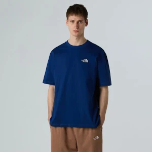The North Face Męski T-shirt Oversize Simple Dome Estate Blue Rozmiar S male