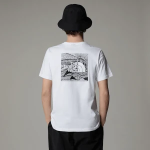 The North Face Męski T-shirt Redbox Celebration Tnf White Rozmiar XL male