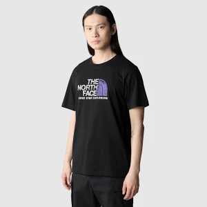 The North Face Męski T-shirt Rust 2 Tnf Black Rozmiar S male