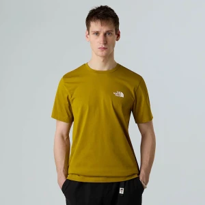 The North Face Męski T-shirt Simple Dome Deep Dijon Rozmiar XL male