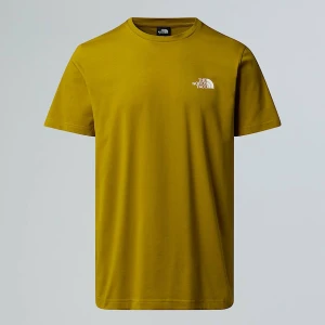 The North Face Męski T-shirt Simple Dome Deep Dijon Rozmiar XS male