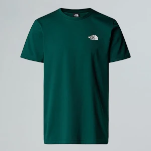 The North Face Męski T-shirt Simple Dome Hunter Green Rozmiar S male