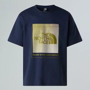 The North Face Męski T-shirt Tacune Summit Navy Rozmiar XS male