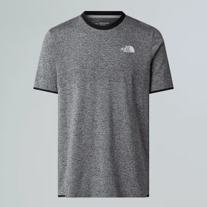 The North Face Męski T-shirt Valday Tech Monument Grey Heather-monument Grey Heather Rozmiar L male