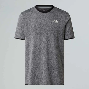 The North Face Męski T-shirt Valday Tech Monument Grey Heather-monument Grey Heather Rozmiar M male