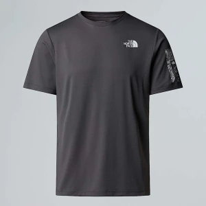 The North Face Męski T-shirt Z Grafiką 24/7 Anthracite Grey Rozmiar L male