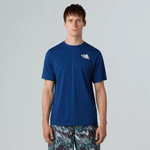 The North Face Męski T-shirt Z Grafiką 24/7 Estate Blue Rozmiar L male