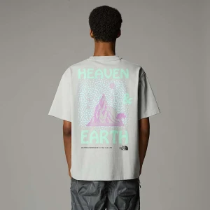 The North Face Męski T-shirt Z Grafiką High Rise Grey Rozmiar XL male