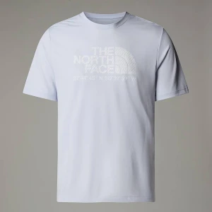 The North Face Męski T-shirt Z Grafiką I Logo 24/7 Mystic Haze Rozmiar XXL male