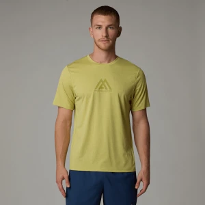 The North Face Męski T-shirt Z Grafiką Mountain Athletics 24/7 Pistachio Heather Rozmiar L male