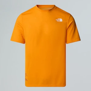 The North Face Męski T-shirt Z Grafiką Multiple Placement Mushroom Ember Rozmiar XS male