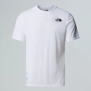The North Face Męski T-shirt Z Grafiką Multiple Placement Tnf White Rozmiar XXL male