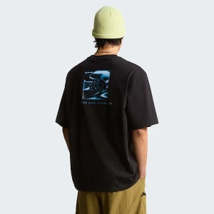 Zdjęcie produktu The North Face Męski T-shirt Z Grafiką O Kroju Oversize Liquid Nse Box Tnf Black Rozmiar XL male