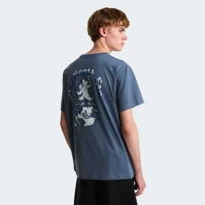 Zdjęcie produktu The North Face Męski T-shirt Z Grafiką O Luźnym Kroju Retro Earth Granite Grey Rozmiar S male