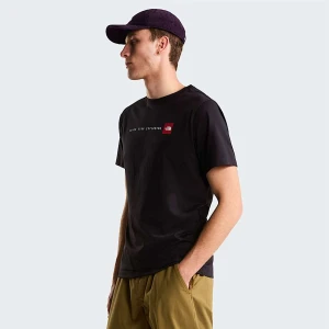The North Face Męski T-shirt Z Grafiką O Regularnym Kroju Never Stop Exploring Tnf Black Rozmiar XS male