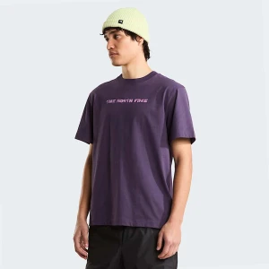 Zdjęcie produktu The North Face Męski T-shirt Z Logo I Grafiką O Luźnym Kroju Twist Endless Dusk Rozmiar XXL male