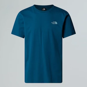 The North Face Męski T-shirt Z Logo Vertical Mineral Ink Rozmiar XS male