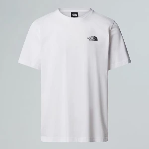 The North Face Męski T-shirt Z Logo Vertical Tnf White Rozmiar XS male