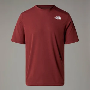 The North Face Męski T-shirt Z Motywem Gór Foundation Sumac Rozmiar L male
