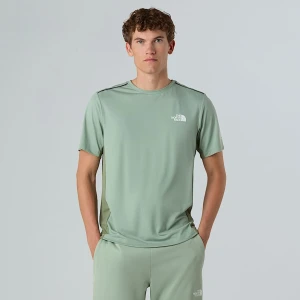 The North Face Męski T-shirt Z Taśmą Mountain Athletics Slate Moss-bark Mist Rozmiar L male