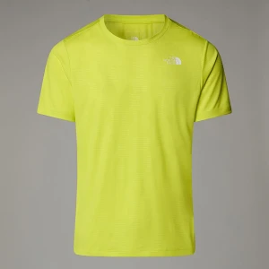 The North Face Męski T-shirt Z Wytłaczanym Wzorem 24/7 Sulphur Spring Green Tent Model Print Rozmiar XL male