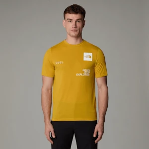 The North Face Męski T-shirt Ze Współrzędnymi Foundation Turmeric Rozmiar XXL male